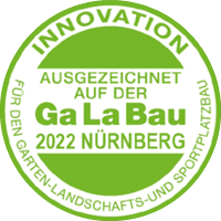 GaLaBau innovations medal for Domo Infinitum backing - Domo Sports Grass