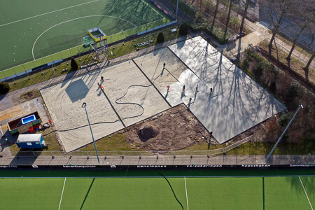 Bonded foam concrete - Subbase - PadelGrass by Domo Sports Grass