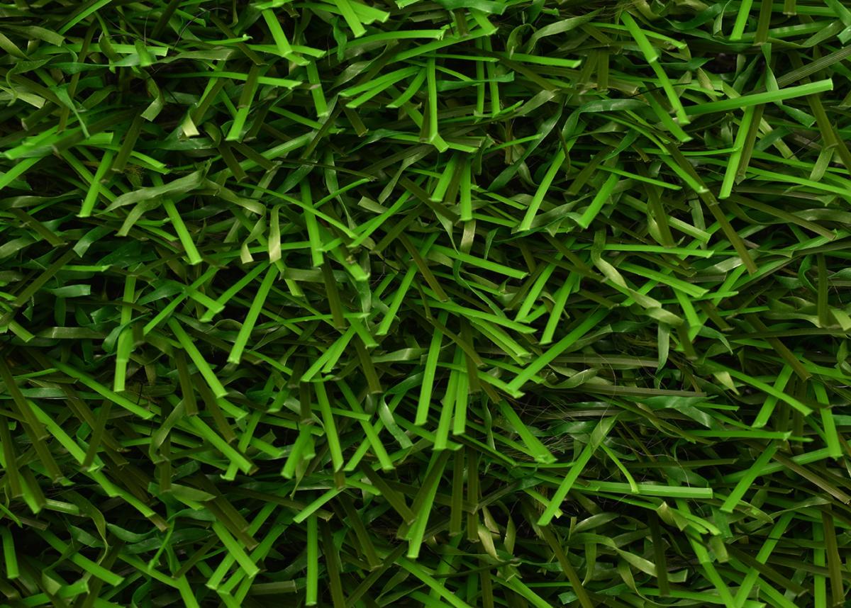 Biobased football grass