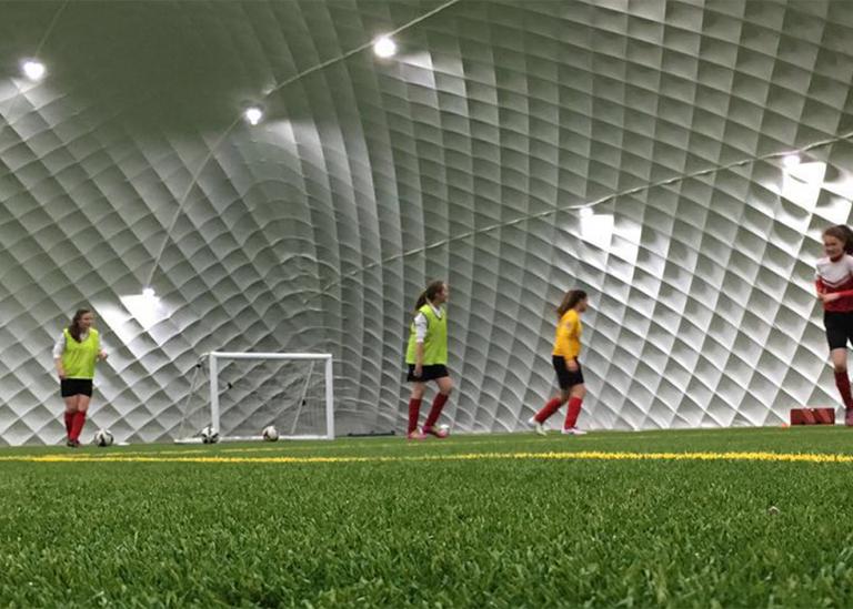 Domo VarioSlide S Pro - Reference UK Southampton FC - Stapleford Campus - Marchwood - Domo Sports Grass