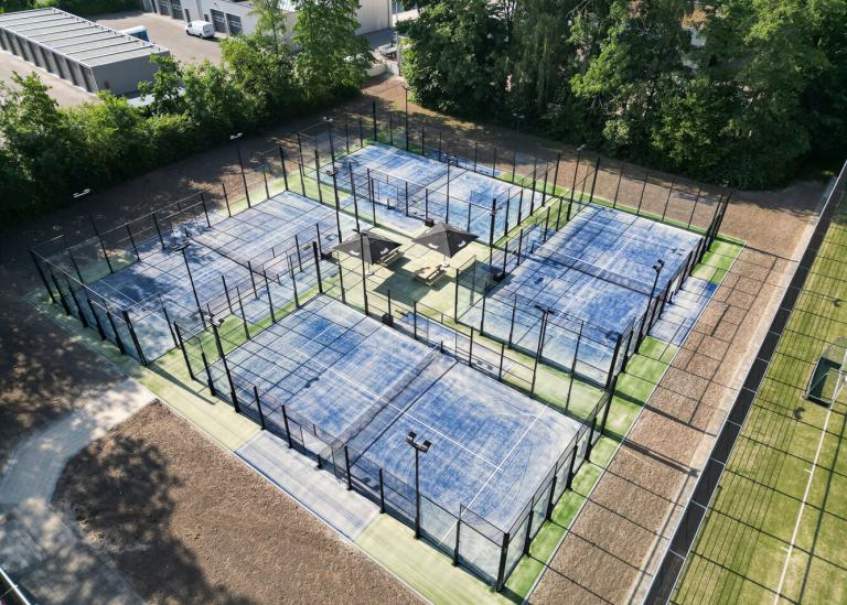 2023 - NL - Drongen - Reference Liberty Padel - Padel court construction - PadelGrass by Domo® Sports Grass