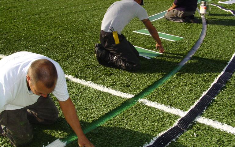 Installation - Domo Smashcourt - Domo Sports Grass