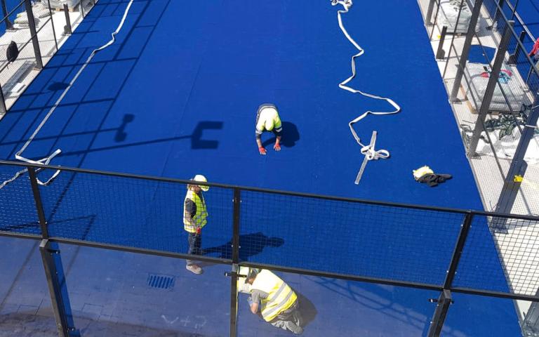 Domo Ultimate Pro - Hockey pitch installation - Domo Ultimate Pro