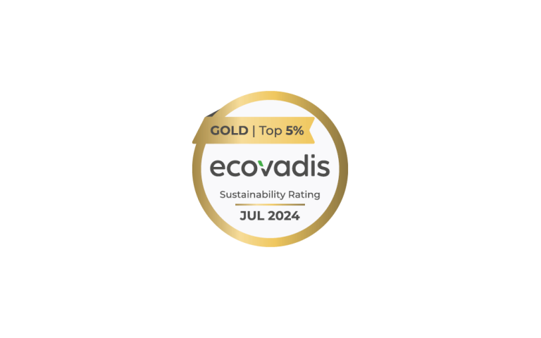Ecovadis Gold - Certificaciones de sostenibilidad césped artificial deportivo - Domo Sports Grass