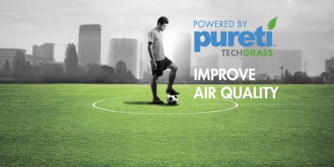 PURETi TECHGRASS - Domo Sports Grass - Artificial grass that improves air quality