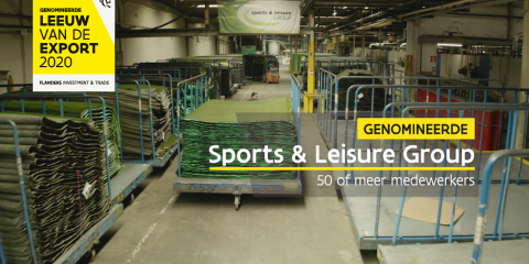 Sports & Leisure Group is genomineerd voor de prestigieuze award Leeuw van de Export