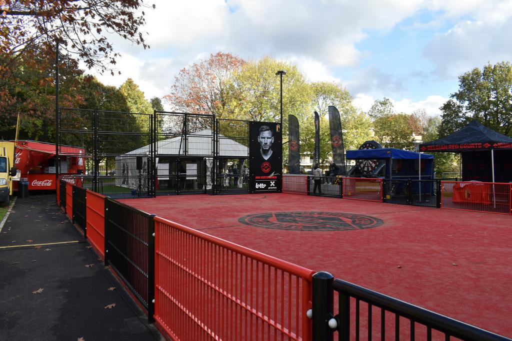 Domo Sports Grass supplies artificial grass for Belgian Red Court project