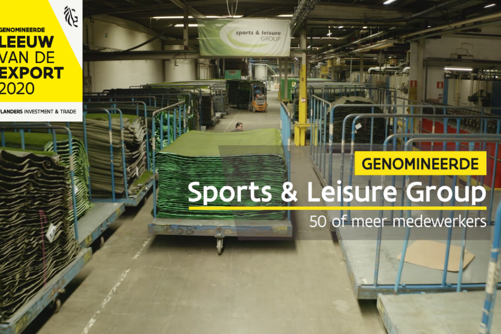 Sports &amp; Leisure Group (Domo Sports Grass) is honoured and excited to be nominated for the prestigious Leeuw van de Export award