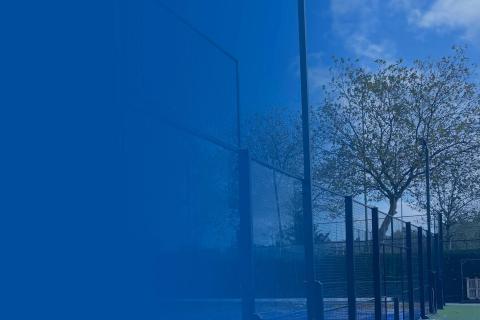 Padel cage installation - PadelGrass by Domo® Sports Grass